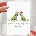 Lizard Engagement Card Personalised