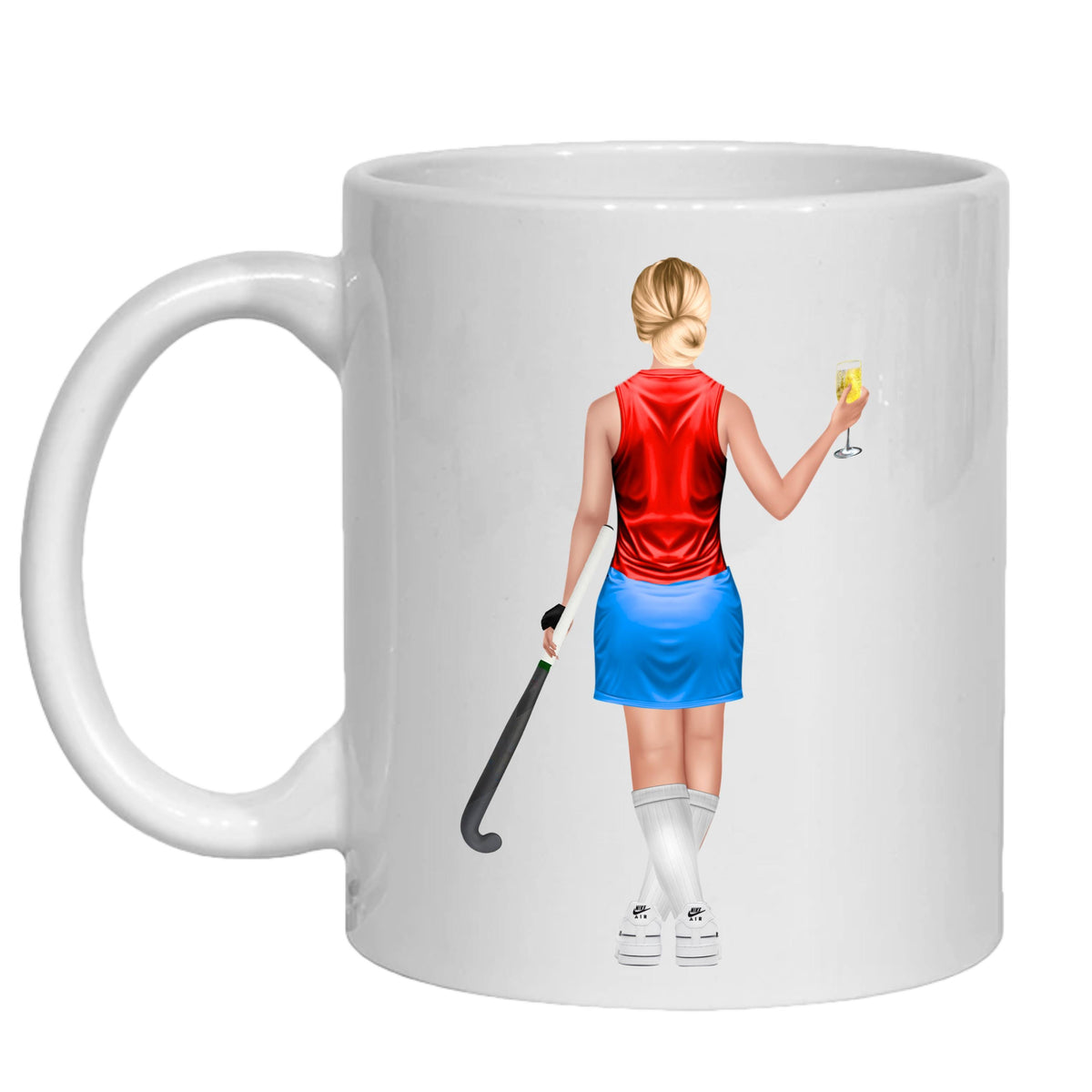 Field Hockey Mug Gift Personalised for her