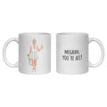 Tennis Mug Gift Personalised for her