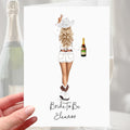Cowboy Bride to Be Card Hen Party Personalised Bachelorette Last Rodeo Cowgirl