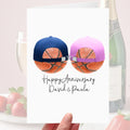 Basketball Anniversary Card Personalised