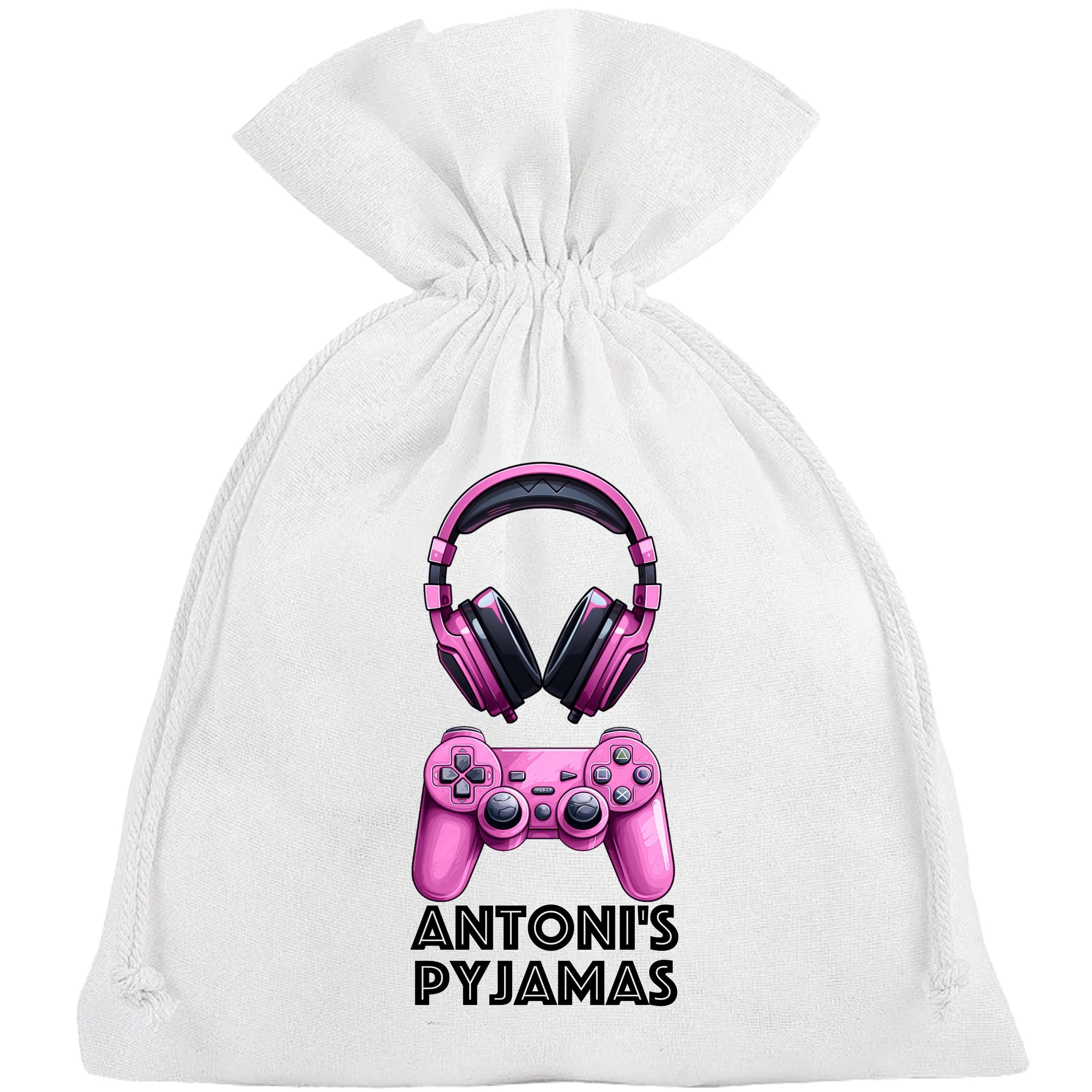 Gamer Pyjama Bag Personalised PJs