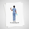 Hygienist Card Personalised Thank you Gift Dentist