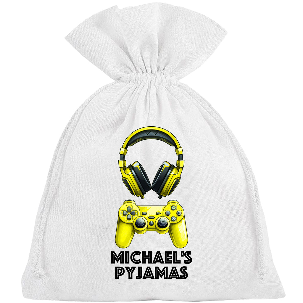 Gamer Pyjama Bag Personalised PJs