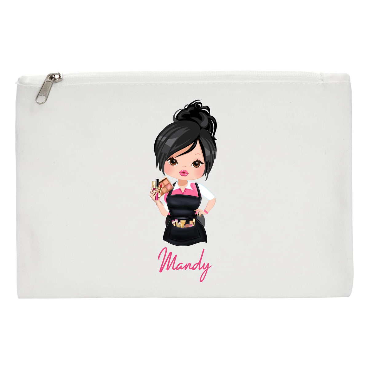 Beautician makeup bag Personalised Makeup Artist Cosmetics Brushes
