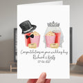 Cinema Movie Wedding Card Personalised Film Popcorn