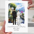 Personalized Lake Como Wedding Card: Italy Destination Wedding