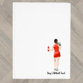 Netball Towel Personalised fitness gym exercise Woman Present Gift