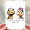 Duck Engagement Card Personalised