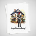 Pub Landlady Card Personalised Barmaid Thank you