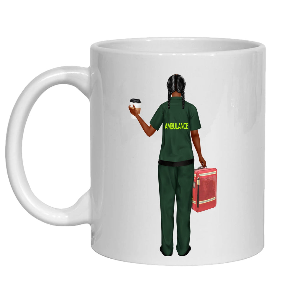 Paramedic Mug Gift Personalised for woman, ambulance driver, medic, retirement, graduation, congratulations
