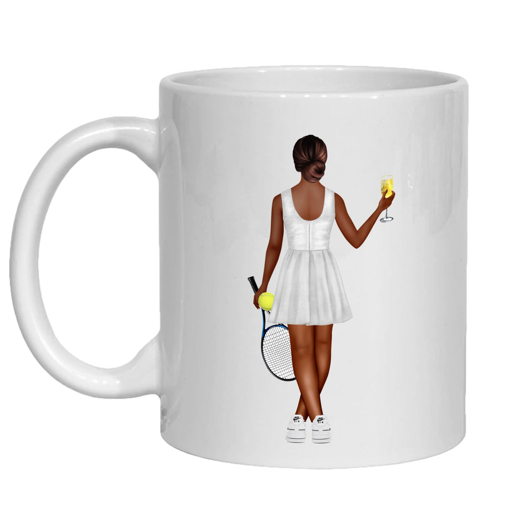 Tennis Mug Gift Personalised for her