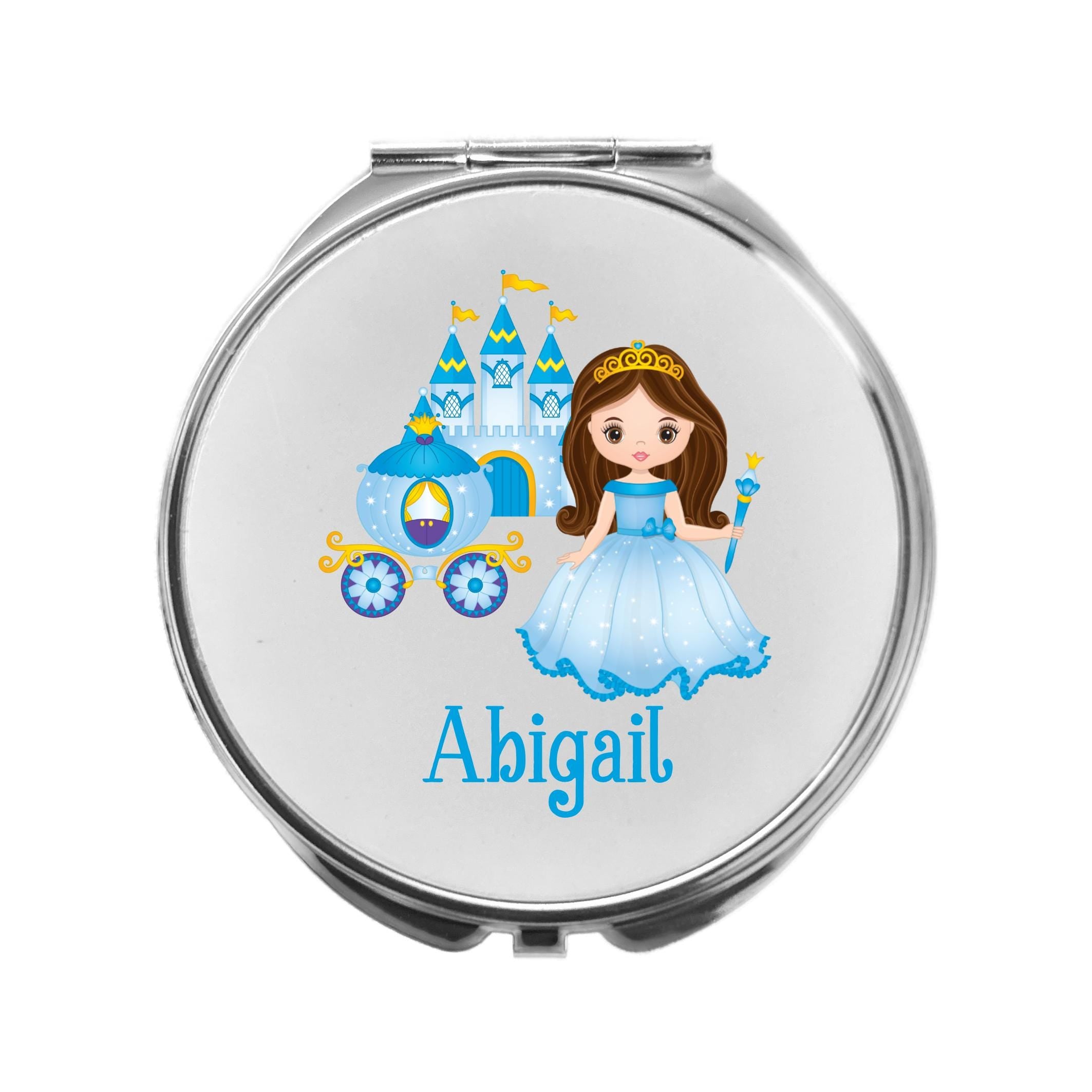 Cinderella Mirror Compact Personalised Princess