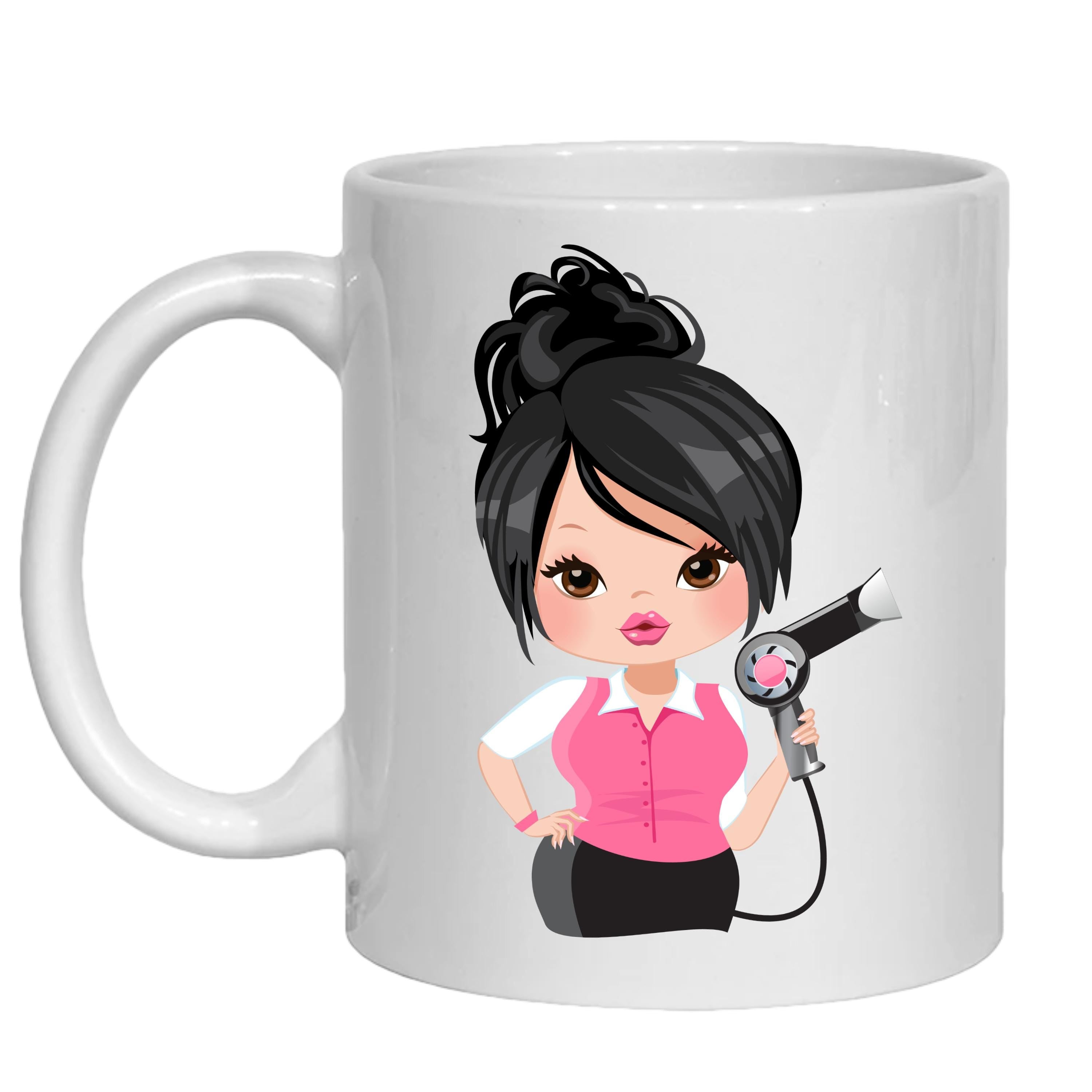 Hairdresser Personalised Mug for her Hair stylist, Salon Gift