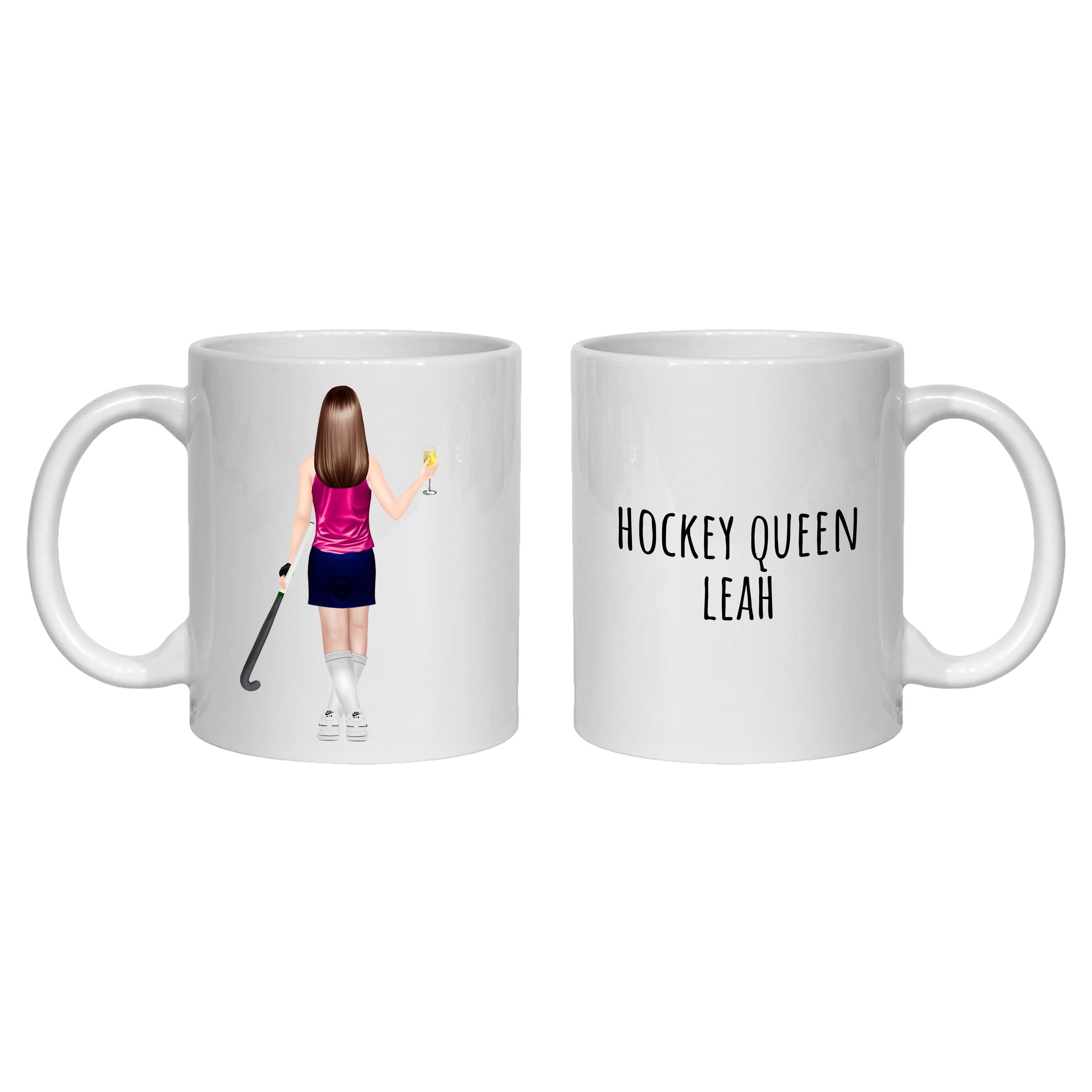 Field Hockey Mug Gift Personalised for her