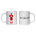 Personalised Football Mug – Soccer gift for dad, brother, son