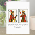 Playing Cards Engagement Card Personalised Deck Pack Poker