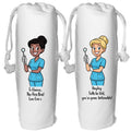 Personalised Dentist Wine Bag Dental Nurse Hygienist Gift