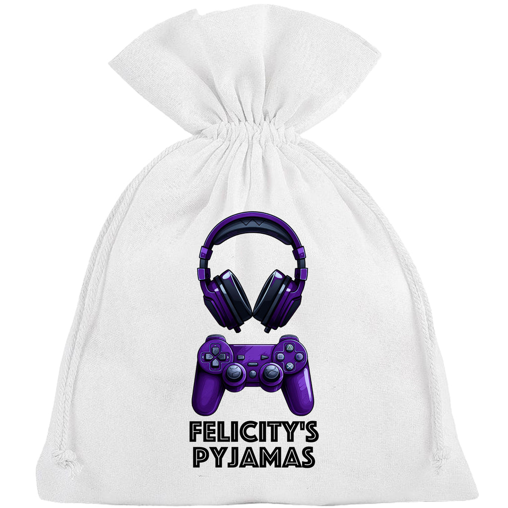 Gamer Pyjama Bag Personalised PJs