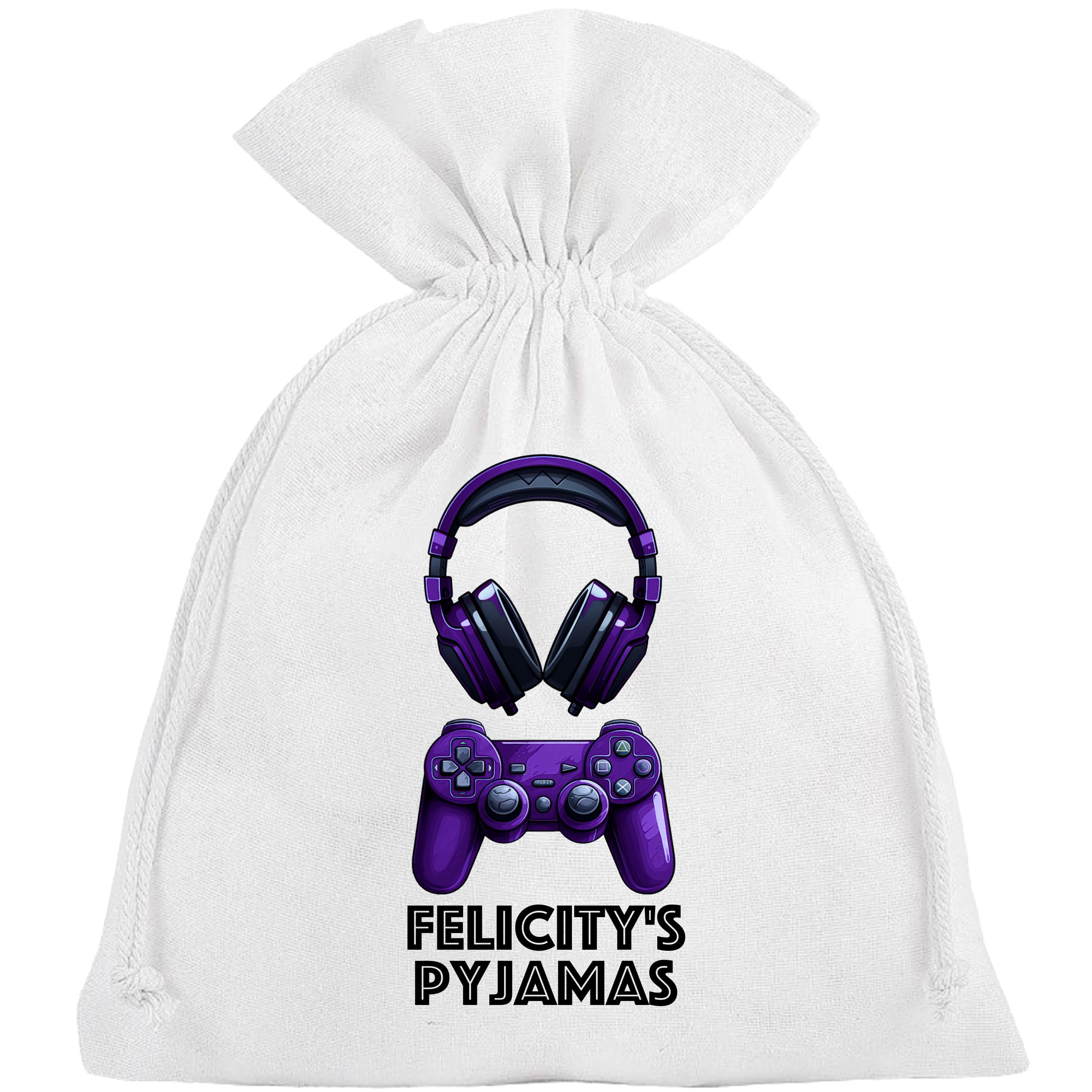 Gamer Pyjama Bag Personalised PJs