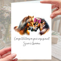 Horse Engagement Card Personalised