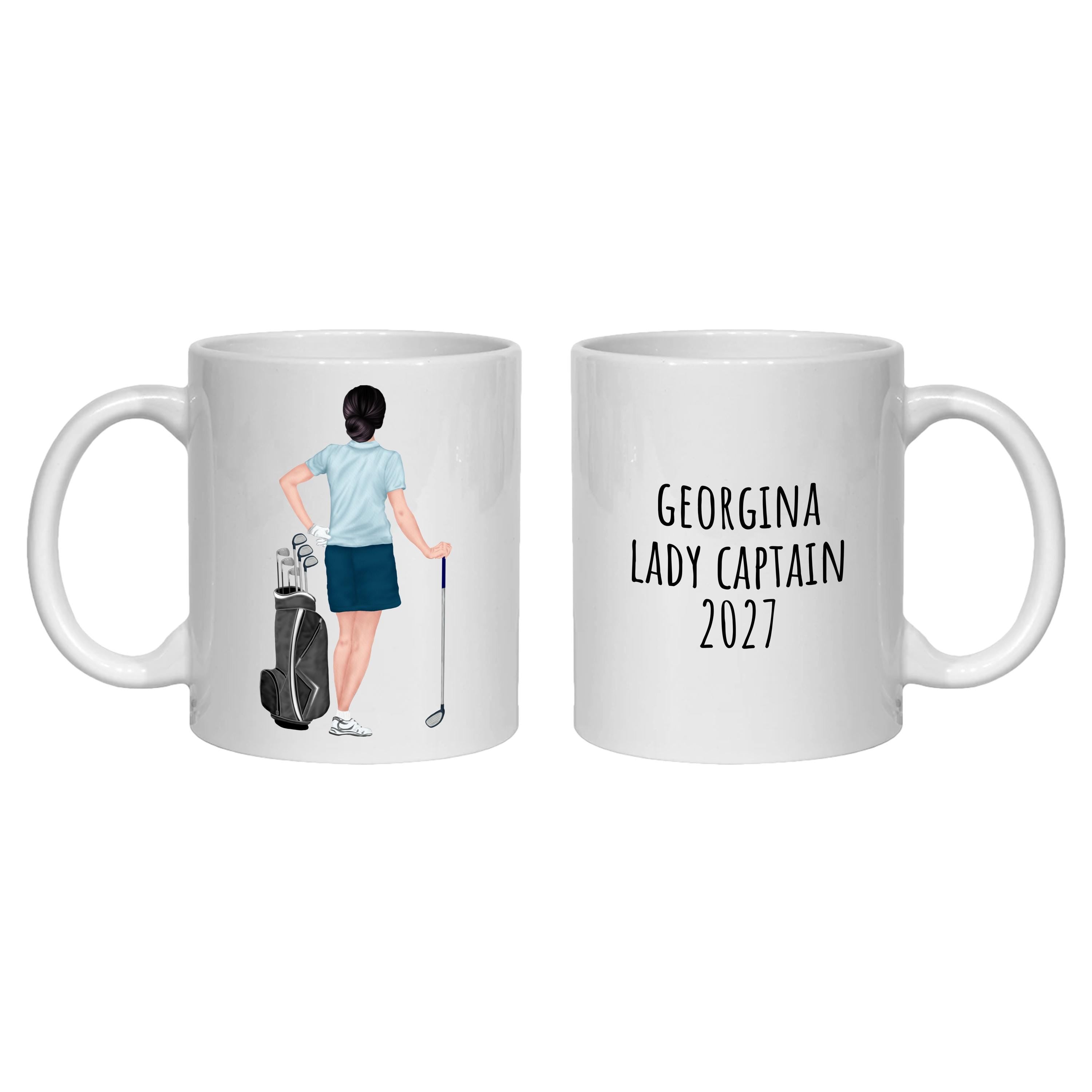 Golf Mug Personalised Lady Captains Gift, Tournament Winner, Nearest Pin