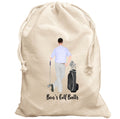 Golf Ball Bag Personalised Gift for man