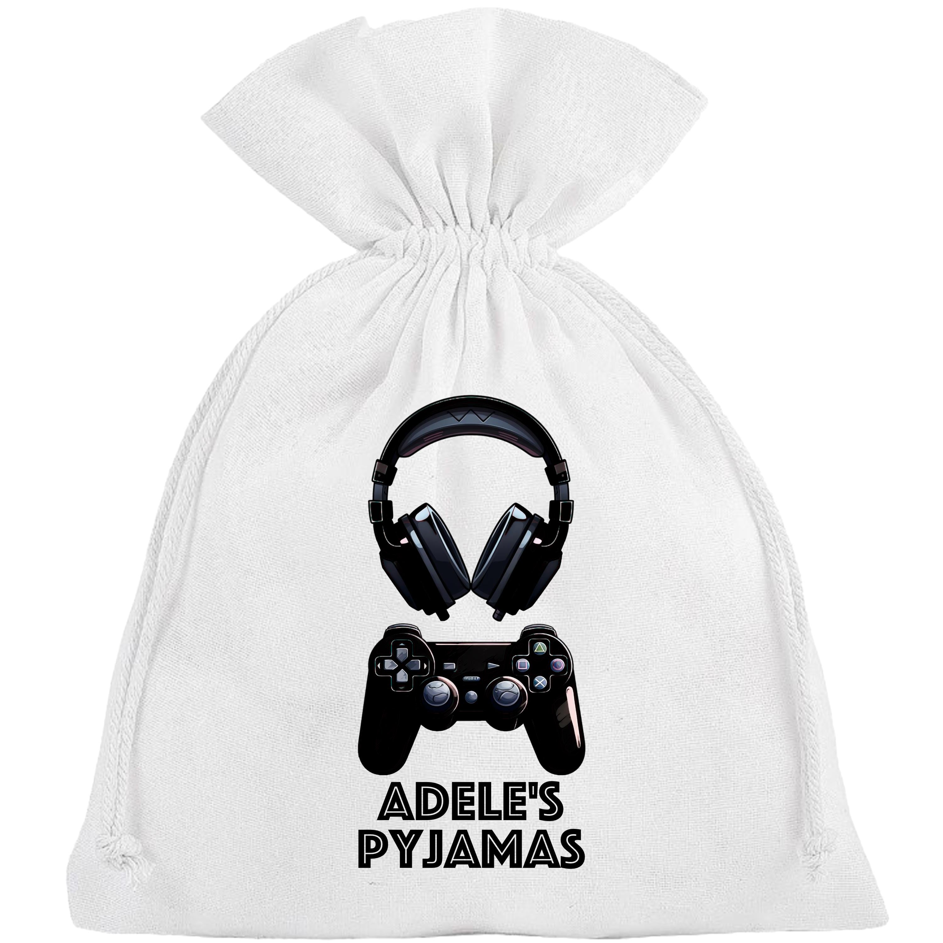 Gamer Pyjama Bag Personalised PJs
