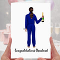 Female Mechanic Card Personalised New Job Congratulations Apprenticeship Girl