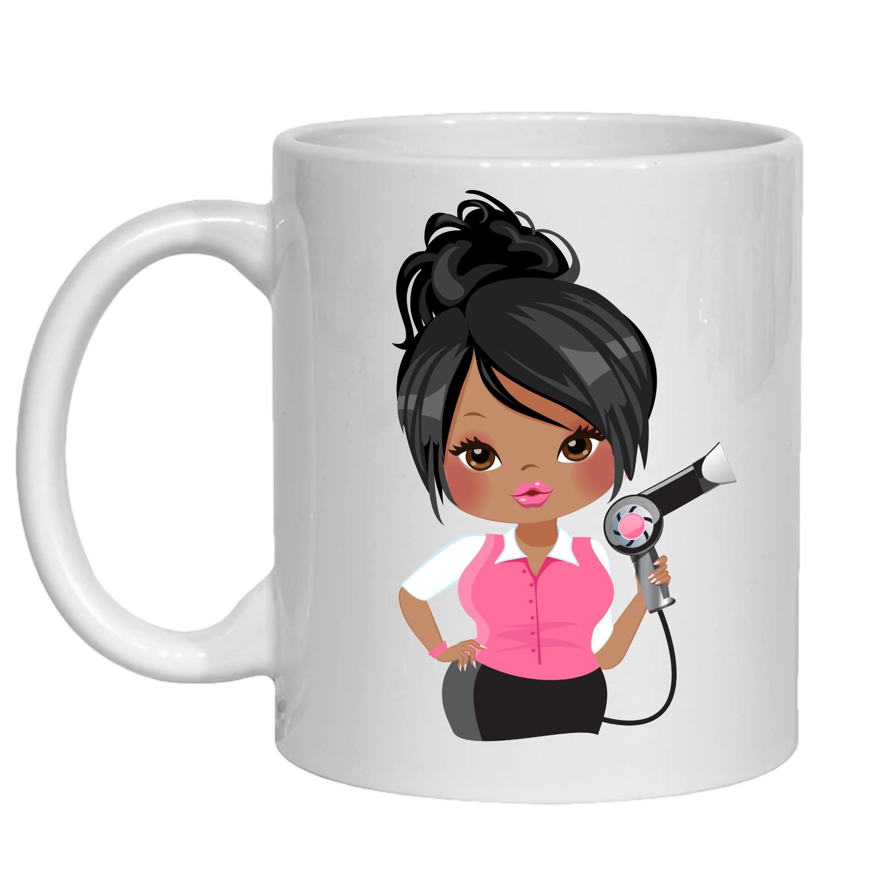 Hairdresser Personalised Mug for her Hair stylist, Salon Gift