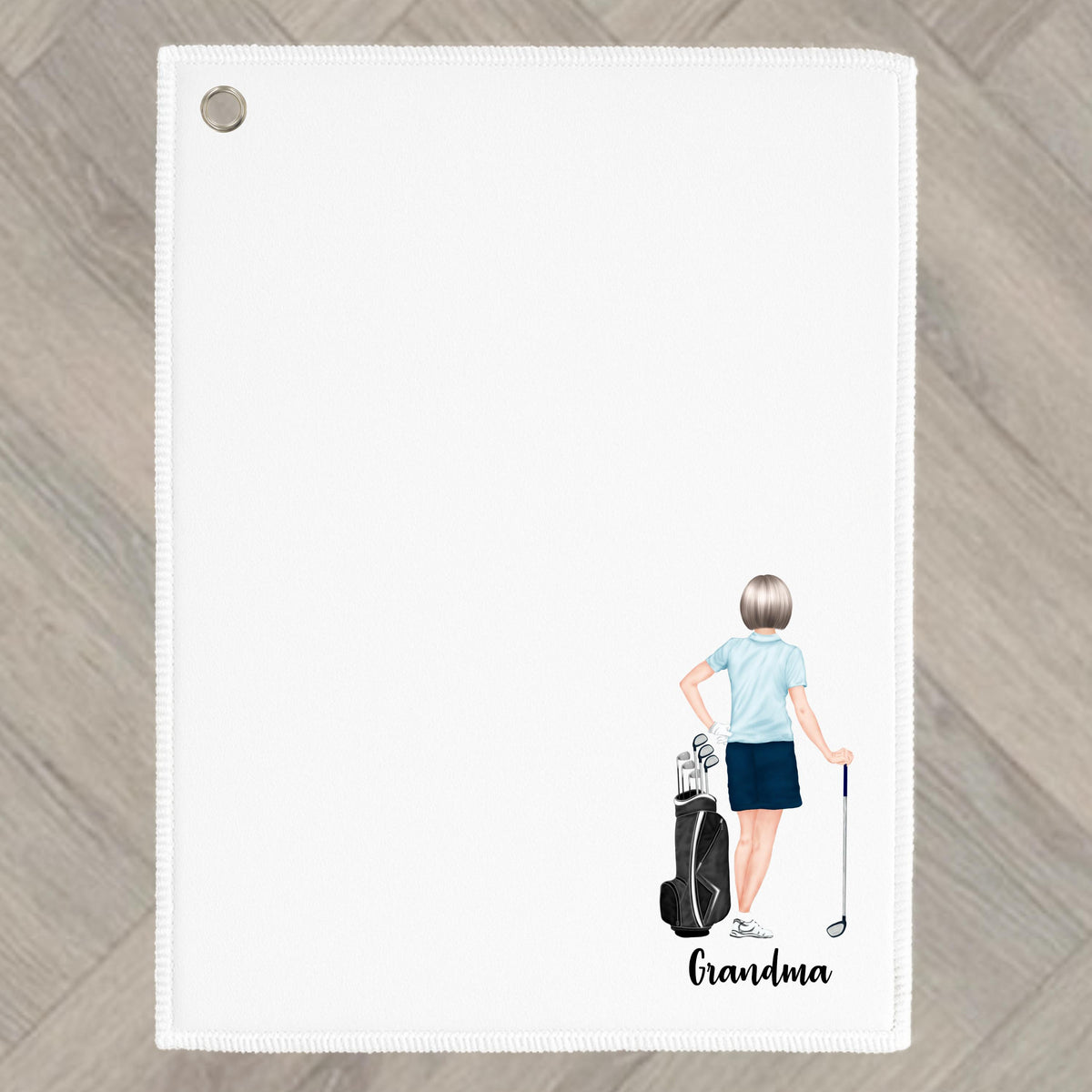 Golf Towel Personalised for Golfer gift for woman