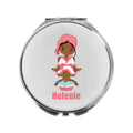Mirror Compact Personalised Spa Girl Pamper