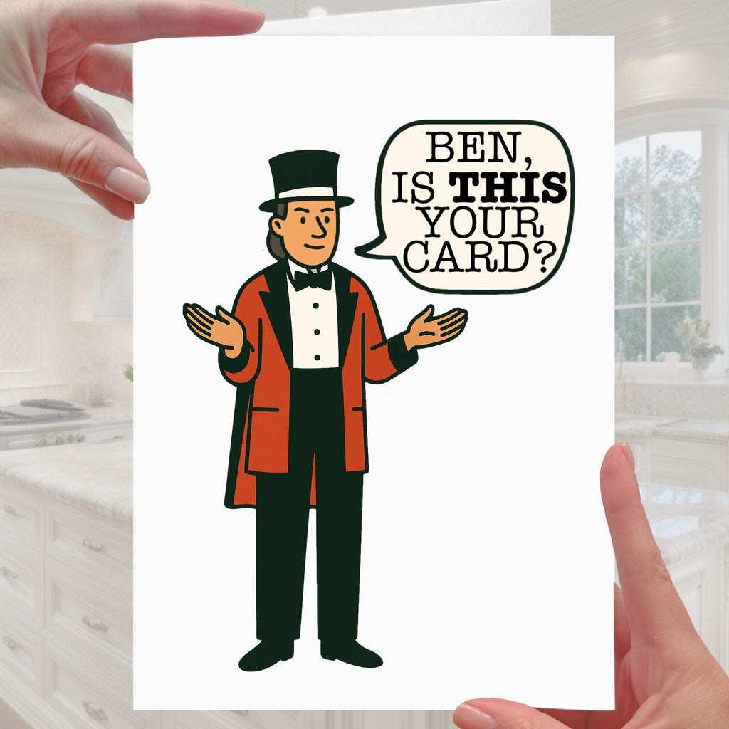 Personalised Magician Card Magic Hat "Is this your Card"