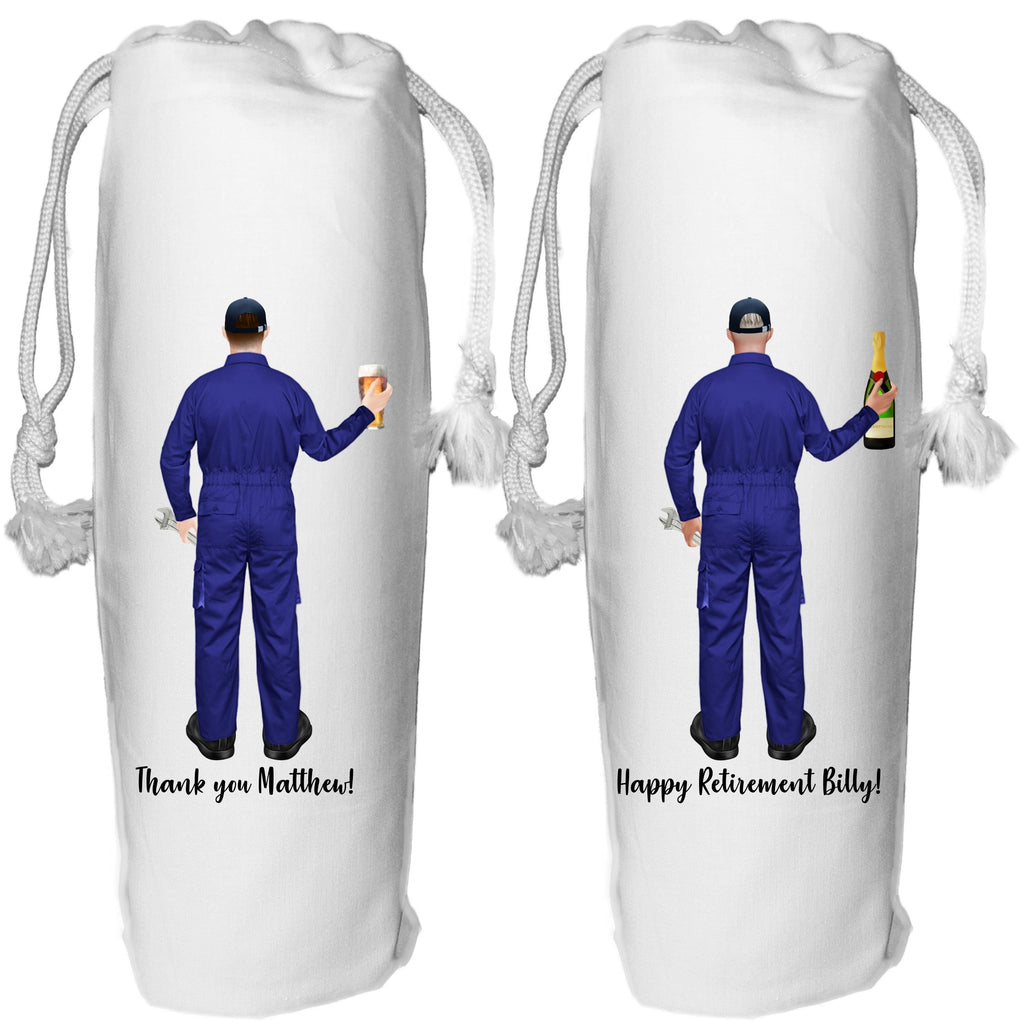 Mechanic Wine Bag Personalised for him