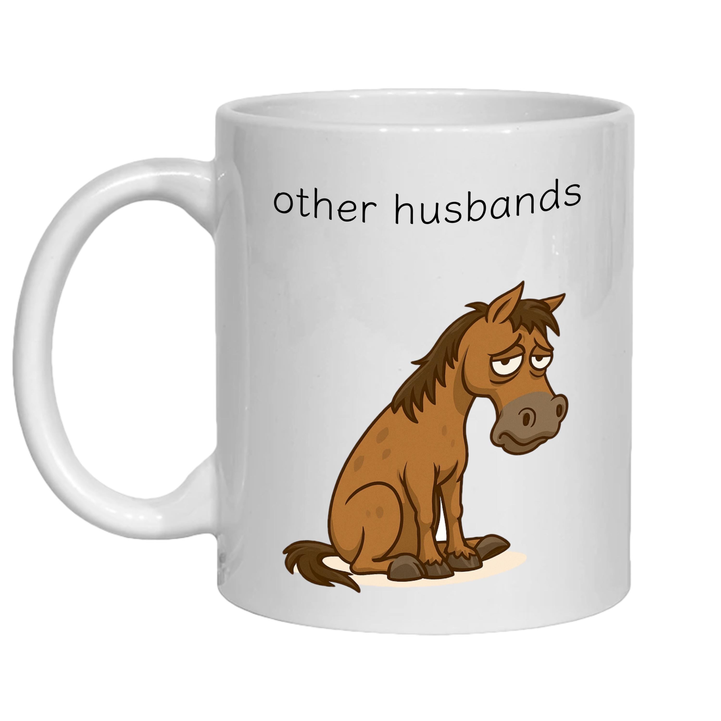Personalised Husband Mug gift, cowboy horse, boyfriend