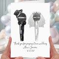 Wedding Singer Thank you Card Personalised Musician Vocalist