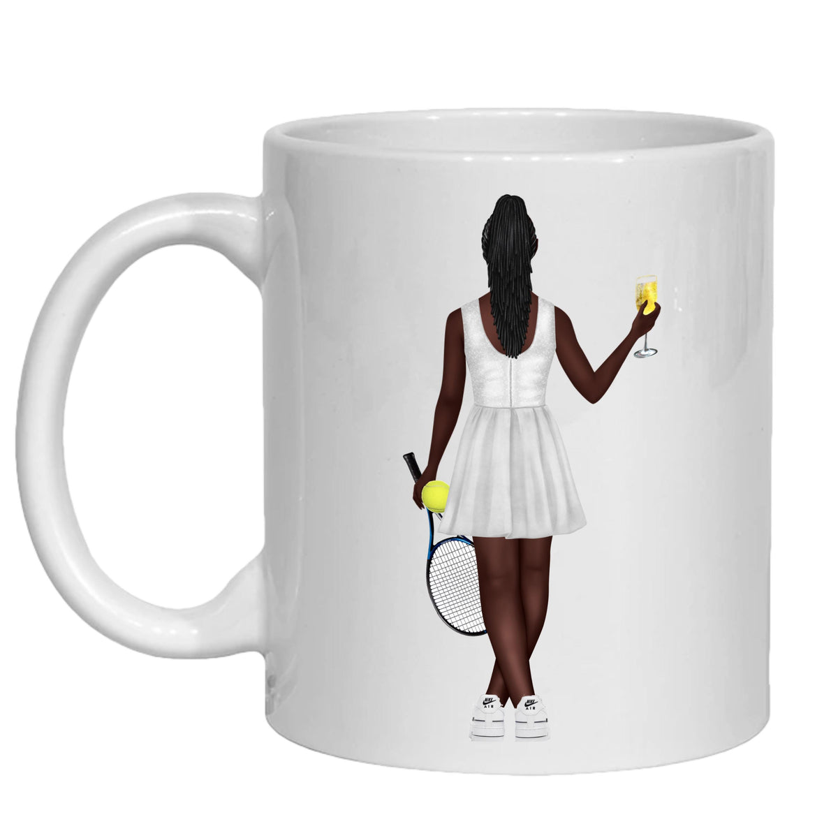 Tennis Mug Gift Personalised for her