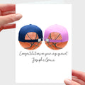 Basketball Engagement Card Personalised
