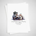 Personalised Otter Wedding Card Bride & Groom