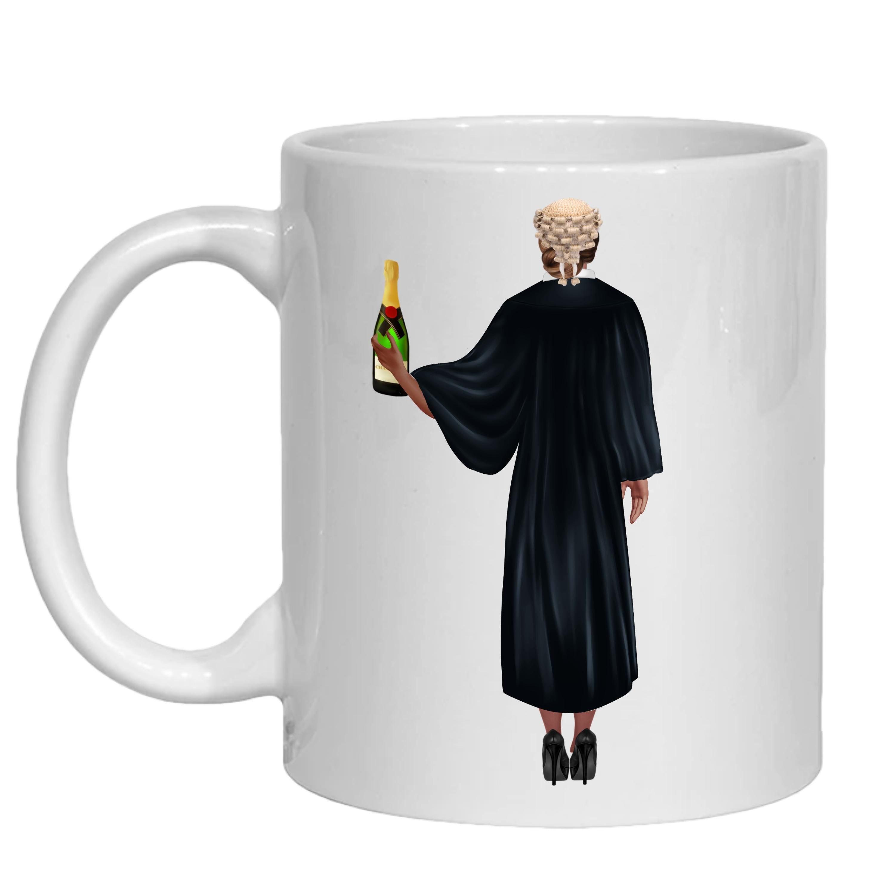 Lawyer Mug Personalised for her Graduation Barrister Solicitor Judge Law Degree Congratulations Exams