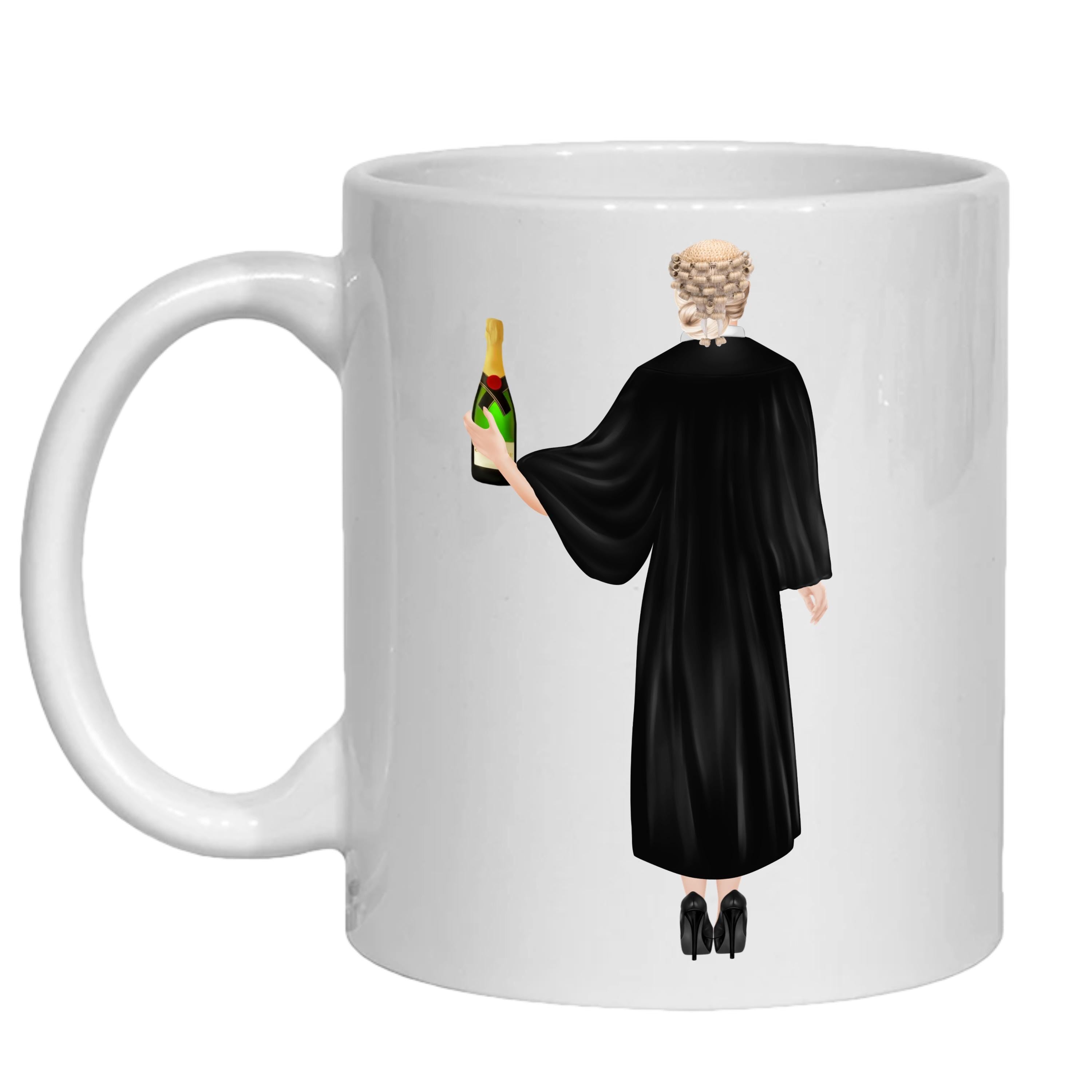 Lawyer Mug Personalised for her Graduation Barrister Solicitor Judge Law Degree Congratulations Exams