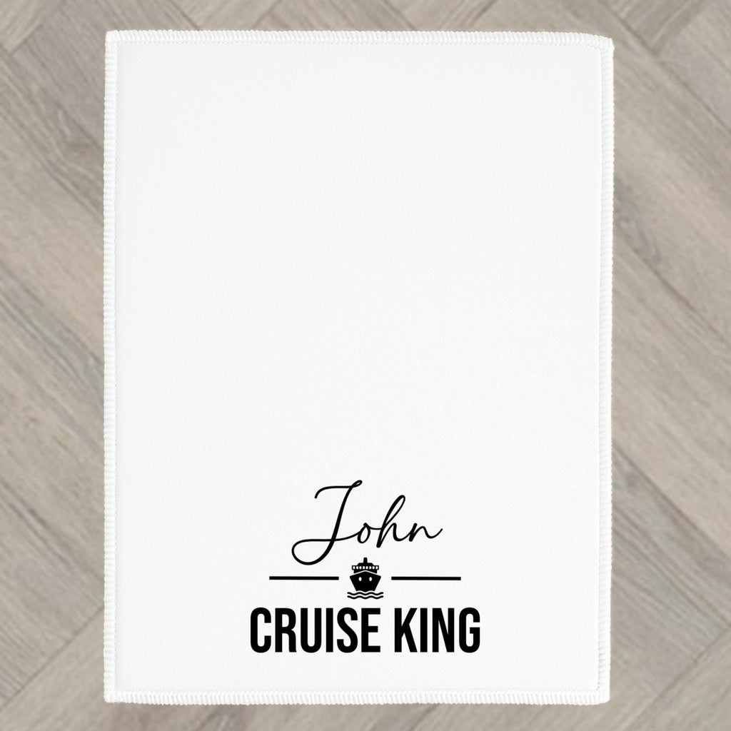 Cruise Queen King Hand Towel Personalised Spa