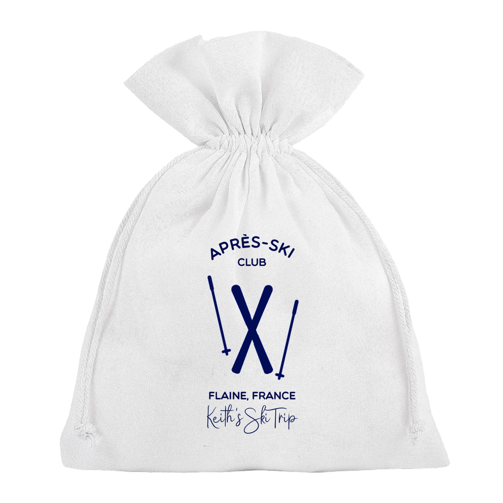 Apres-Ski Club Personalised bag gift Skiing Gift - extra large