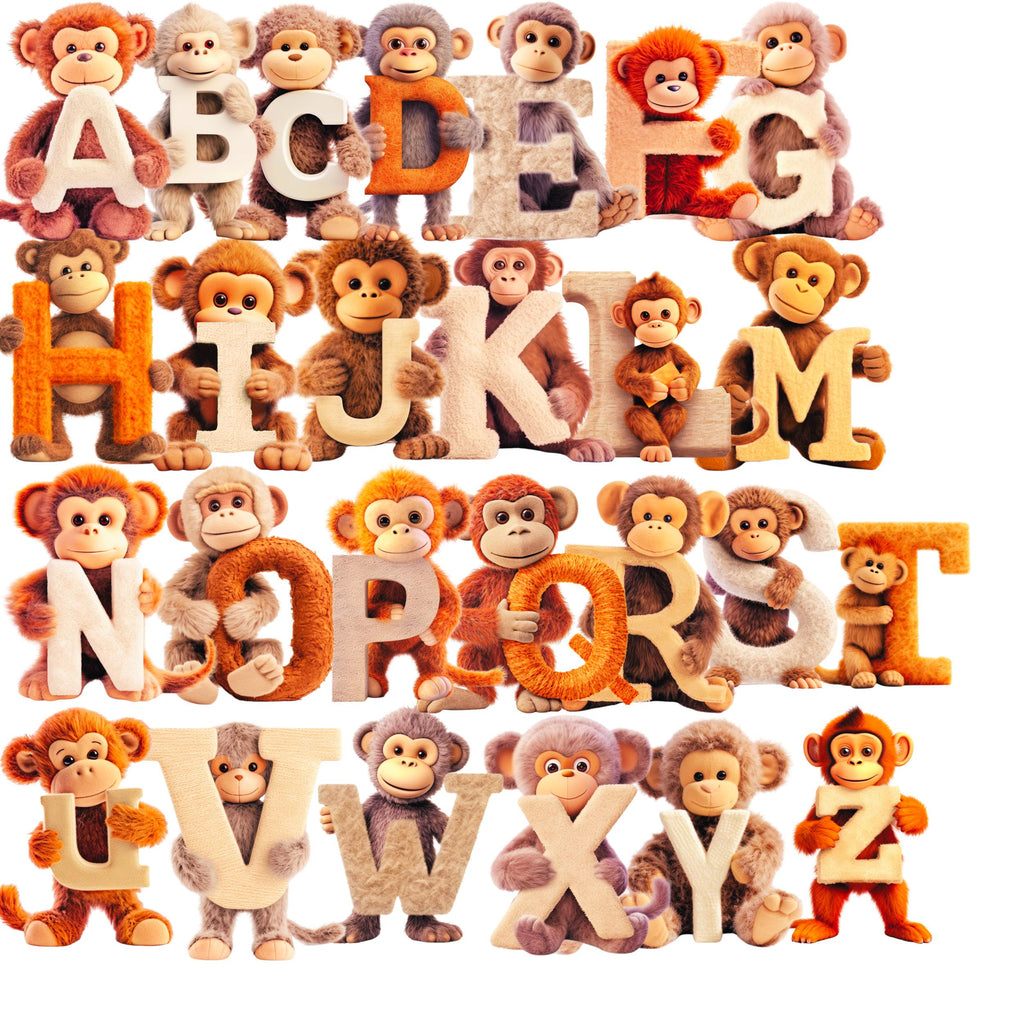 Monkey Pyjama Bag Personalised Sleepover Slumber Party Teddy