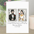 Playing Cards Wedding Card Personalised Bride Groom Deck Pack Game
