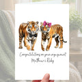 Tiger Engagement Card Personalised