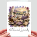 Knitting Sympathy Card Crochet Wool Grief Mourning Bereavement