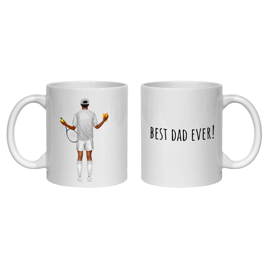 Personalised Tennis Mug – gift for dad, brother, son