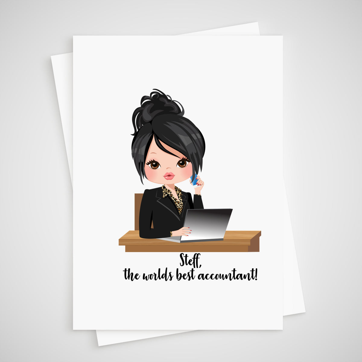 Personalized Accountant Card: Congratulations, Thank You