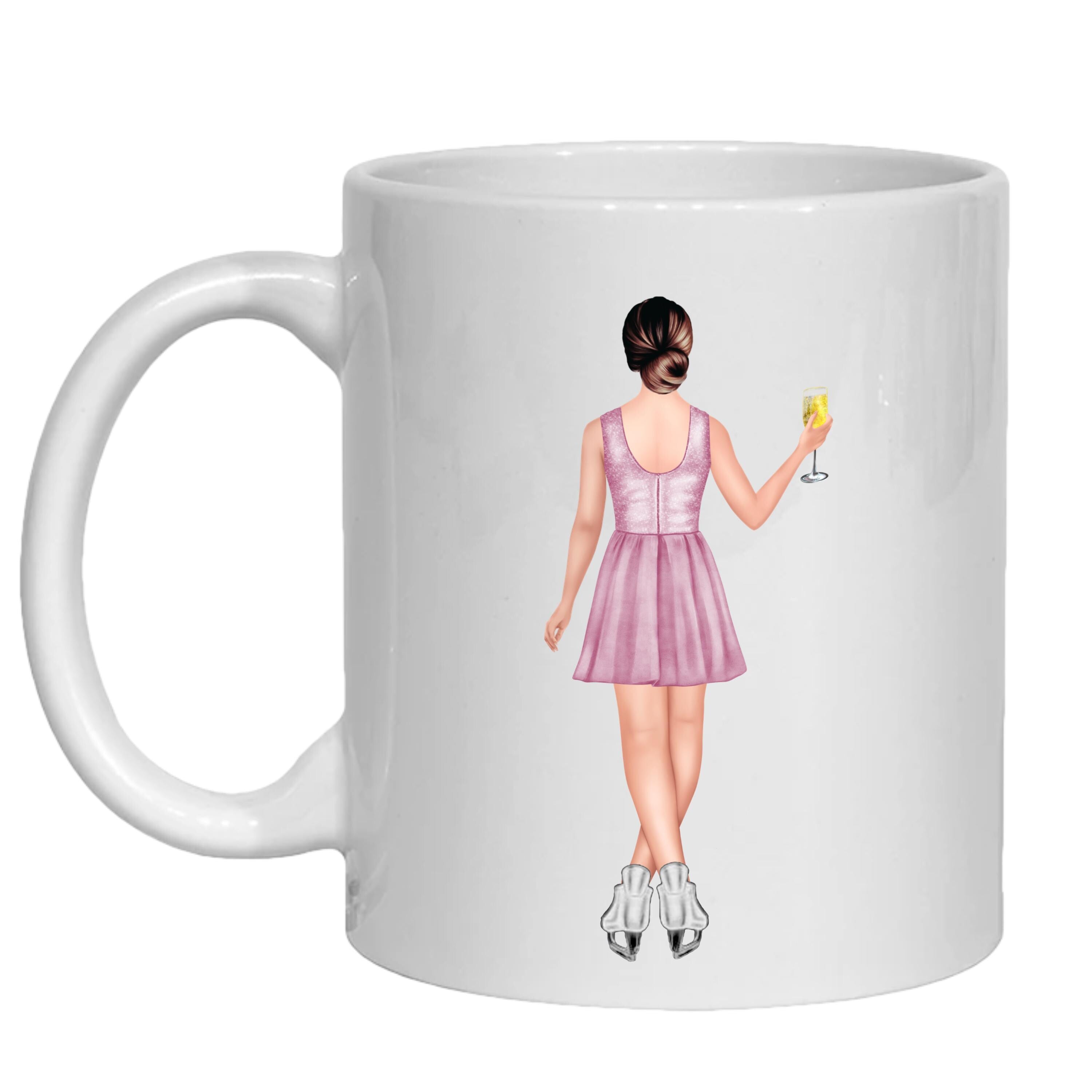 Ice Skater Mug Gift Personalised for her Ice Skating woman